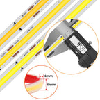 Dimmable COB LED Neon Light Strip Remote Power Kit Wifi Bluetooth Wall Touch 220V 23key Controller 288LEDs/m IP65 Flexible Lamp