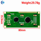 LCD2004A I2C 20x4 Blue Character LCD Module - HD44780 Driver with IIC Serial Interface for Arduino