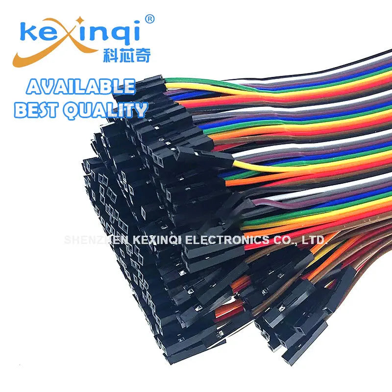 Dupont Line 10cm 15cm 20cm 30cm 40cm Male/ Female to Male / Female Jumper Wire Dupont Cable for Arduino DIY KIT 40Pin 2.54mm