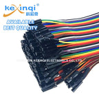 Dupont Line 10cm 15cm 20cm 30cm 40cm Male/ Female to Male / Female Jumper Wire Dupont Cable for Arduino DIY KIT 40Pin 2.54mm
