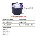 ZED-F9P/UM980/UM981/UM960/Beiyun M20 GNSS/GPS Centimeter-Level RTK Module with Helix Antenna Compass IST8310/RM3100,FOR UAV