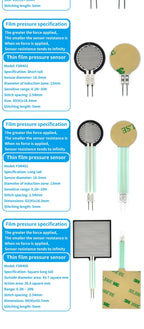 FSR400 FSR406 FSR402  Force Sensitive Resistor 0.5 inch For Arduino compatible Force Sensing Resistor