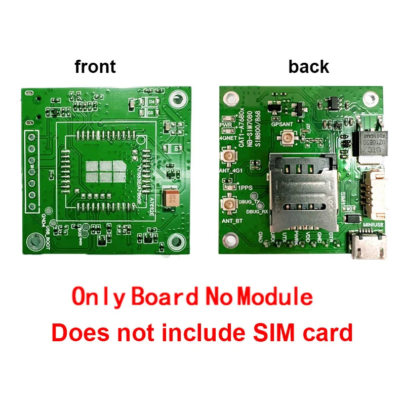 SIMCOM A7682E Core Board Development LTE CAT1 Module GSM/GPRS 2G 4G Modem Board Breakout Kit with Antenna for Europe
