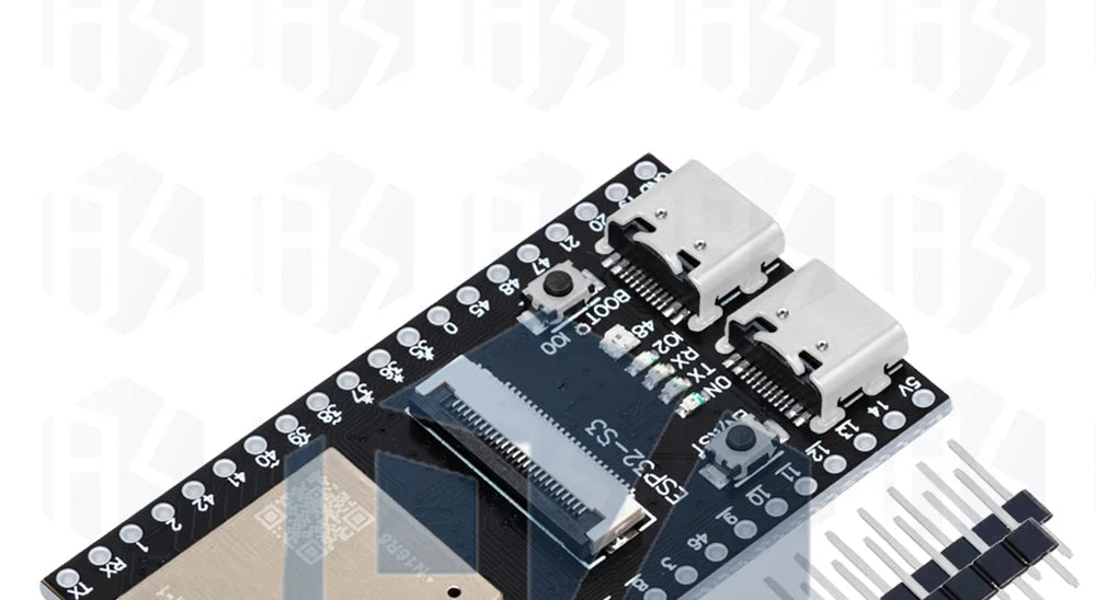 ESP32-S3 CAM WiFi/Bluetooth Dev Board (WR-00M N16R8): OV2640/OV5640 Camera Module Equipped