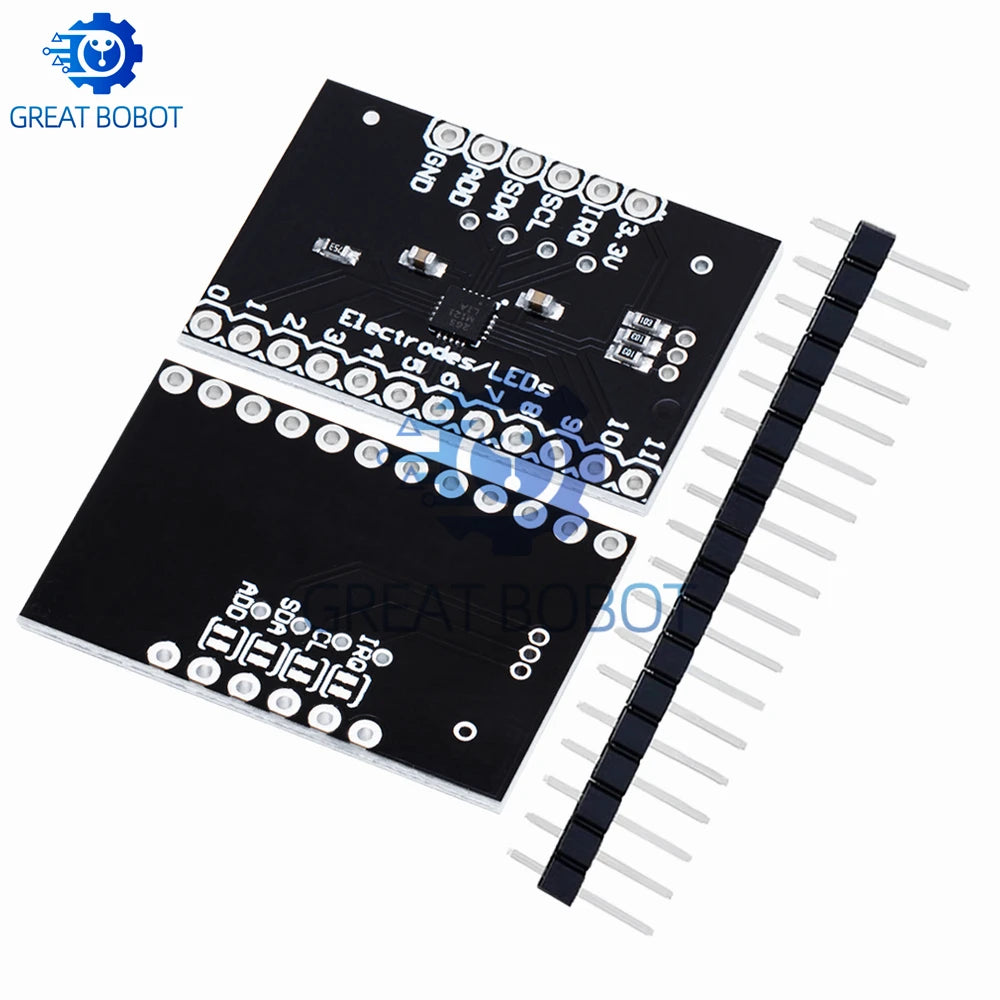 BS MPR121 Breakout V12 Capacitive Touch Sensor Controller Module-I2C Keyboard for Arduino Development Boards
