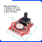XGZP6847A pressure sensor, 0-40KPa air pressure sensor module, water level sensor module, air pressure