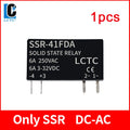 SSR Solid State Relays DC to DC Slim Relay Module 3-32VDC 6A Mini Relay Non-contact DIN Rail Relay SSR-41FDD