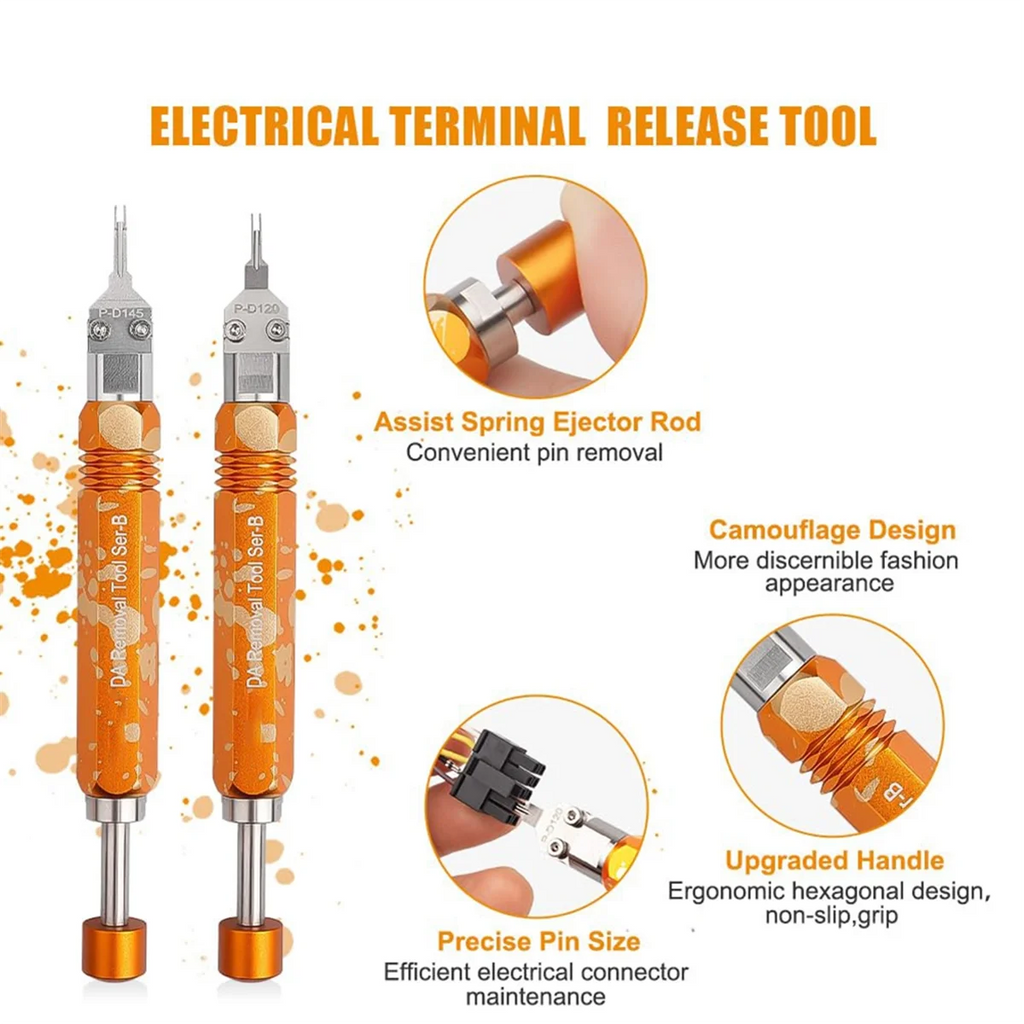 TFBC 2pack for Molex Pin Extractors Terminal Release Tool Kit for Molex MX3.0 Male/Female Terminals Extraction Tool