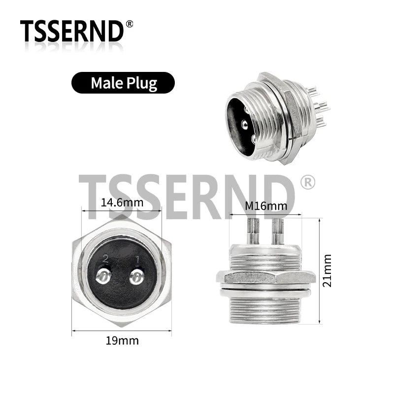 GX12 GX16 GX20 2 3 4 5 6 7 8 9 10 Pin Connector Male Female Butting Wire Cable Circular Aviation Socket Plug