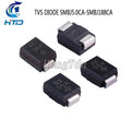 50PCS TVS DIODE SMBJ5.0CA SMBJ6.0CA SMBJ6.5CA SMBJ7.0CA SMBJ7.5CA SMBJ8.0CA SMBJ8.5CA SMBJ9.0CA SMBJ10CA 600W SMB(DO-214AA)