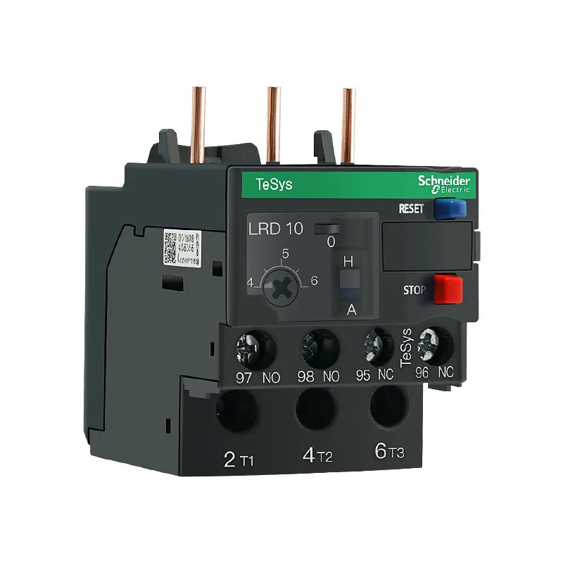 Schneider Thermal Overload Relay LRD12C LRD16C LRD21C LRD32C Relay Three-Pole Thermal Magnetic Trip 10A LC1D Overload Protection