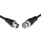 BNC Male to Male Female Adapter Dual Head Cable Video Connector Extension Pigtail Wire For CCTV Camera Accessories 0.5m-3meters