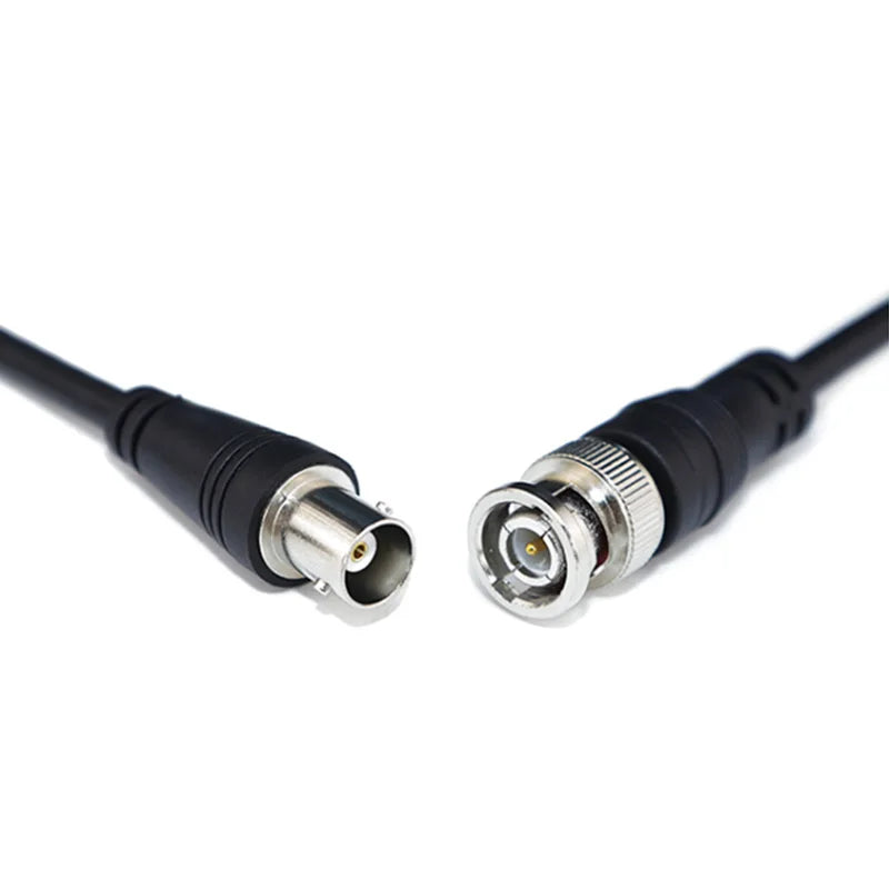 BNC Male to Male Female Adapter Dual Head Cable Video Connector Extension Pigtail Wire For CCTV Camera Accessories 0.5m-3meters
