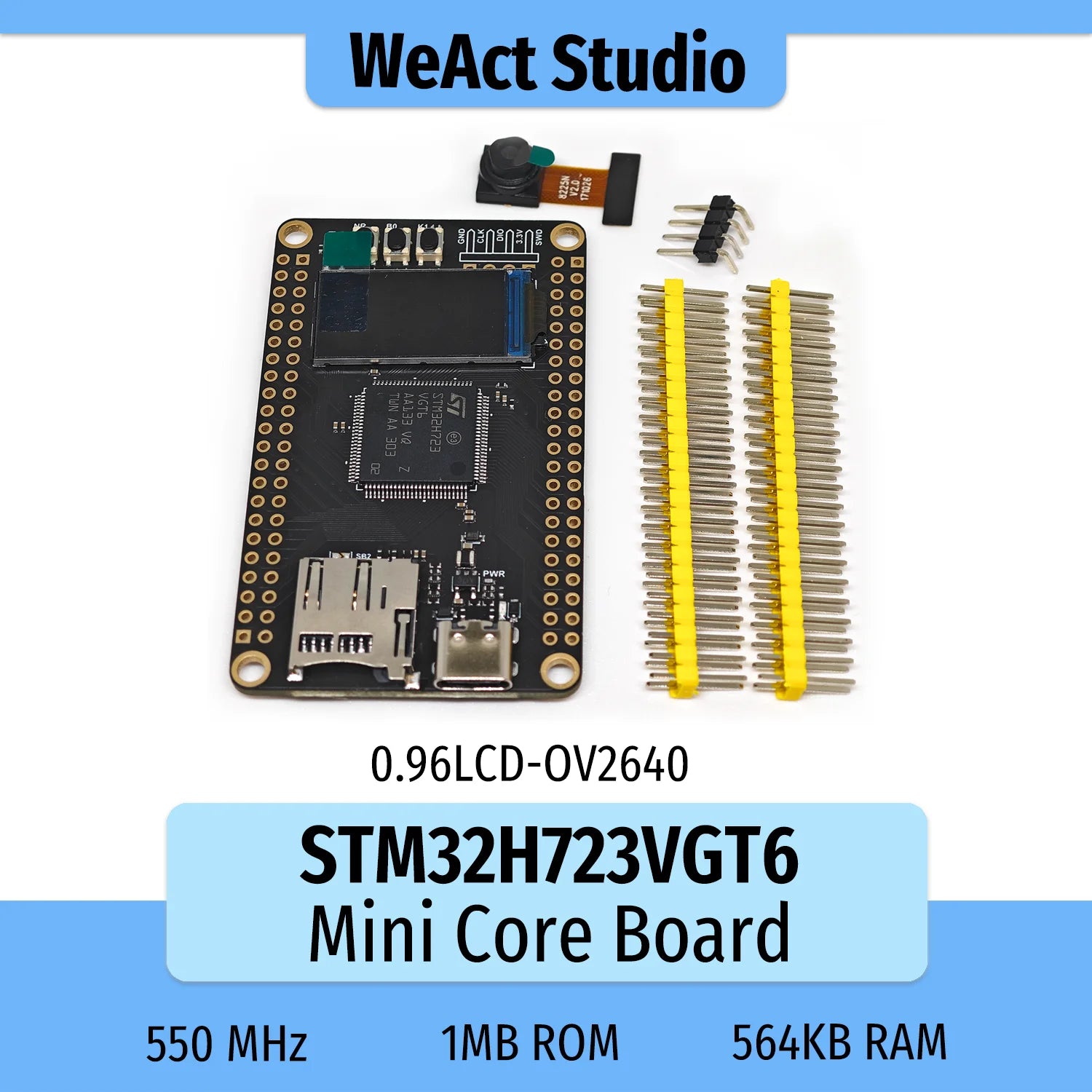 STM32H723VGT6 STM32H723VG STM32H723 STM32H7 ARM STM32 Minimum System Development Board Demo Board Core Board