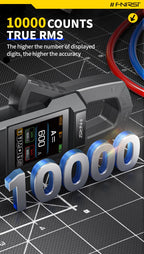 FNIRSI DMC-100 10000 Counts DC AC Current USB rechargeable Clamp Meter Digital Multimeter 600A Amperimetric Clamp NCV Meter Tool