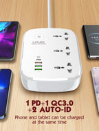 LDNIO Smart Plug Power Strip Tuya Wifi Remote Control Timer Socket Line Filter Smart Home Switch EU KR UK US Outlet USB Adaptor