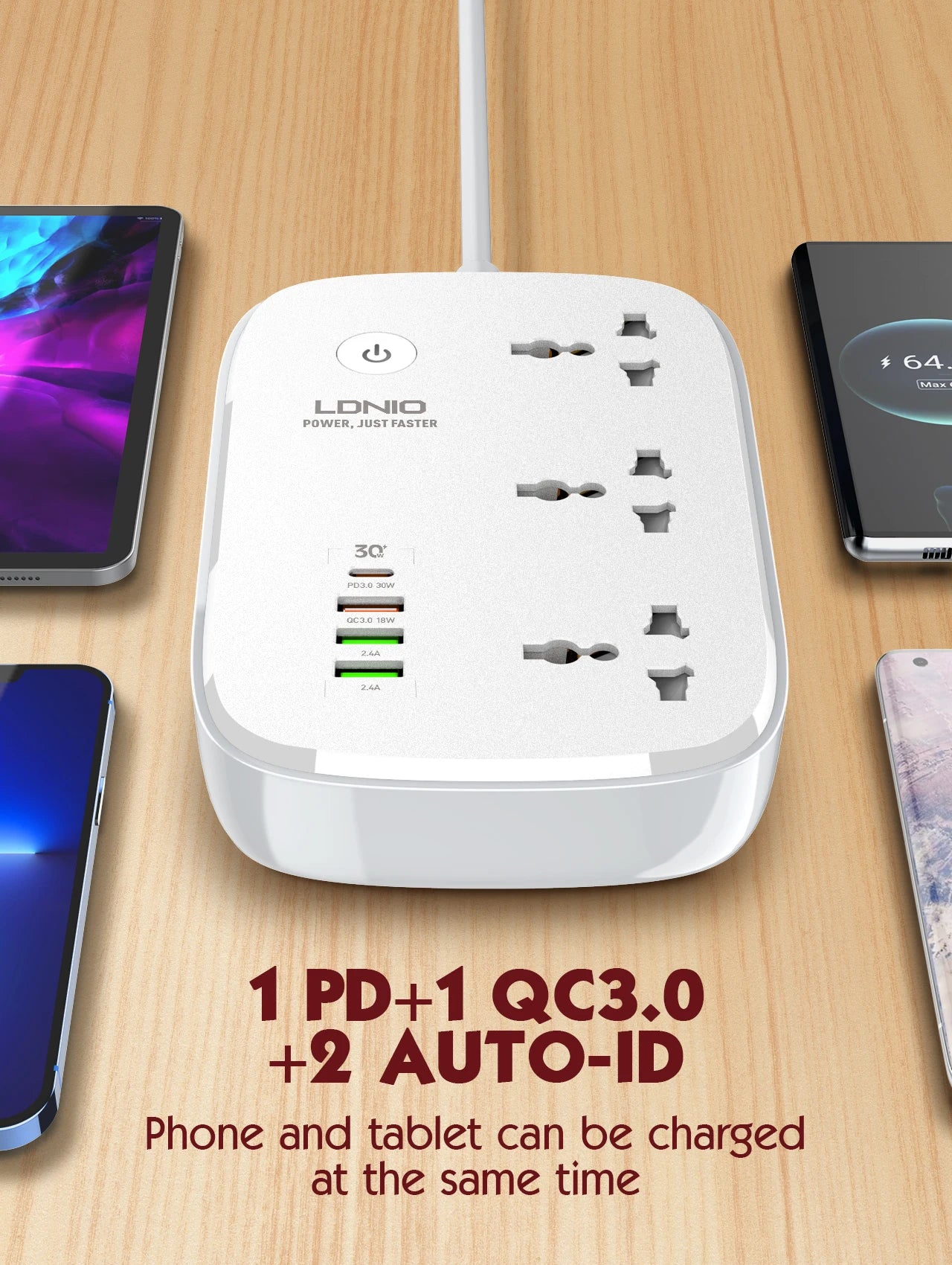 LDNIO Smart Plug Power Strip Tuya Wifi Remote Control Timer Socket Line Filter Smart Home Switch EU KR UK US Outlet USB Adaptor