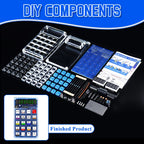 DIY Electronic Kit LED Digital Tube Calculators Resistance Conversion 51 Microcontroller Control DIY Soldering Projects