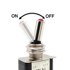 12V20A Light Toggle Truck Trailer Accessories LED Light Ignitions Boost Marine Boat Racing Car Switch SPST Toggle Rocker Switch