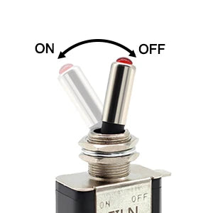 12V20A Light Toggle Truck Trailer Accessories LED Light Ignitions Boost Marine Boat Racing Car Switch SPST Toggle Rocker Switch