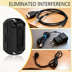 AY14 -60Pcs Ferrite Chokes Ferrite Beads Snap On RFI Noise Suppressor Cable Clip For 3.5Mm 5Mm 7Mm 9Mm 13Mm Diameter Cable