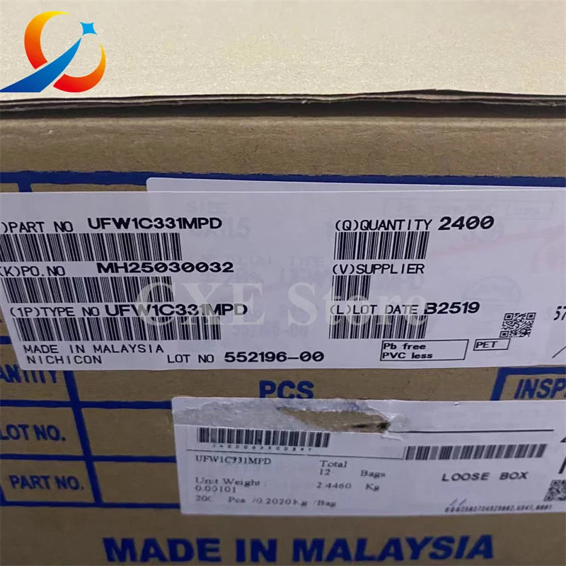 Nichicon Audio Electrolytic Capacitor FW Series 6.3V10V 16V 25V 35V 50V 63V 100V 10UF 22UF 47UF 100UF 220UF 470UF 1000UF 2200UF