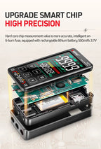 Touch Screen Multimeter Tester ANENG 621A  Professional AC/DC Voltage Current Capacitor NCV Sensing Diode Smart Multimetro Tools