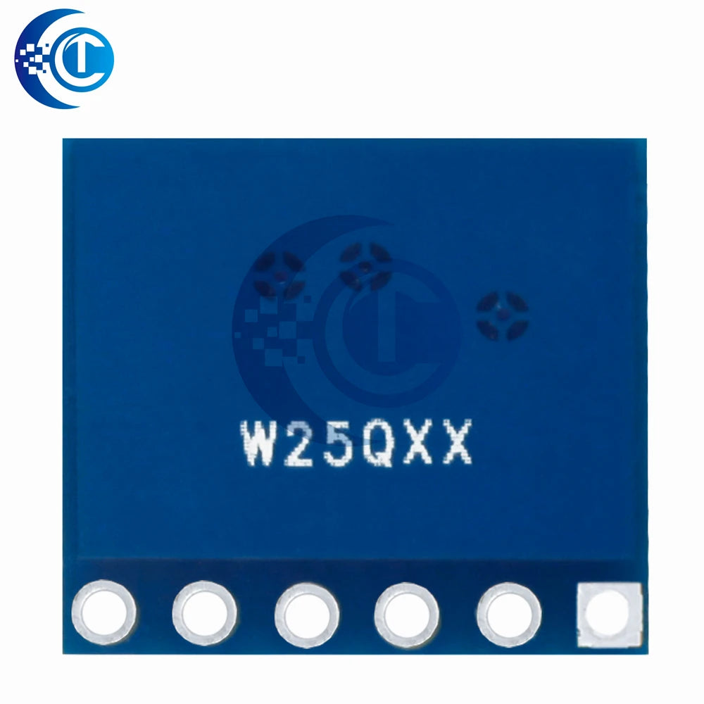 W25Q128FV 128Mbit (16MB) SPI NOR Flash Memory Module - 3.3V BV/FV Package for STM32 Development