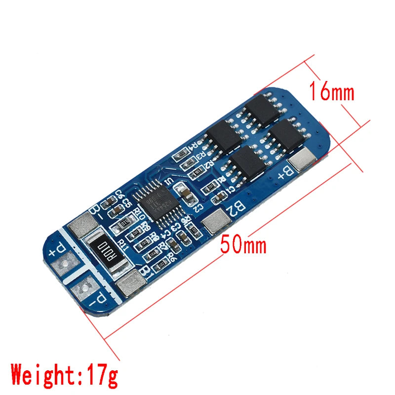 3S 10A18650  Lithium Battery Charger Protection Board Module for 3pcs 18650 Li-ion Battery Cell Charging BMS 3.7V 11.1V 12.6V