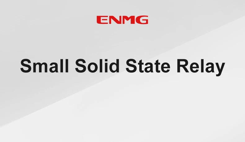 ENMG SSL2D Compact SSR Slim Solid State Relay SSL6D6124 DC 24V SSL2A2024 Opto - Isolated Replacement for Electromagnetic Relays.