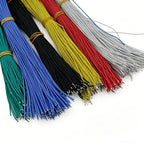 100pcs GH1.25 15/20/30cm Silicon 300V High Temperature Resist Soft Flexible Wire 3239-26AWG wt Latch Terminal Crimped Wire Cable
