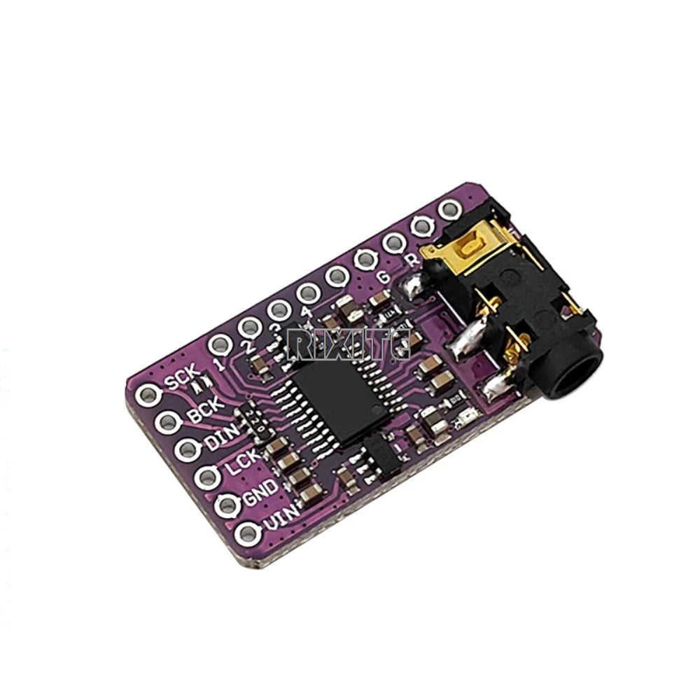 1-5PCS PCM5102A DAC Decoder GY-PCM5102 Interface I2S Player Module For Raspberry Pi PHAT Format Board Digital Audio Board