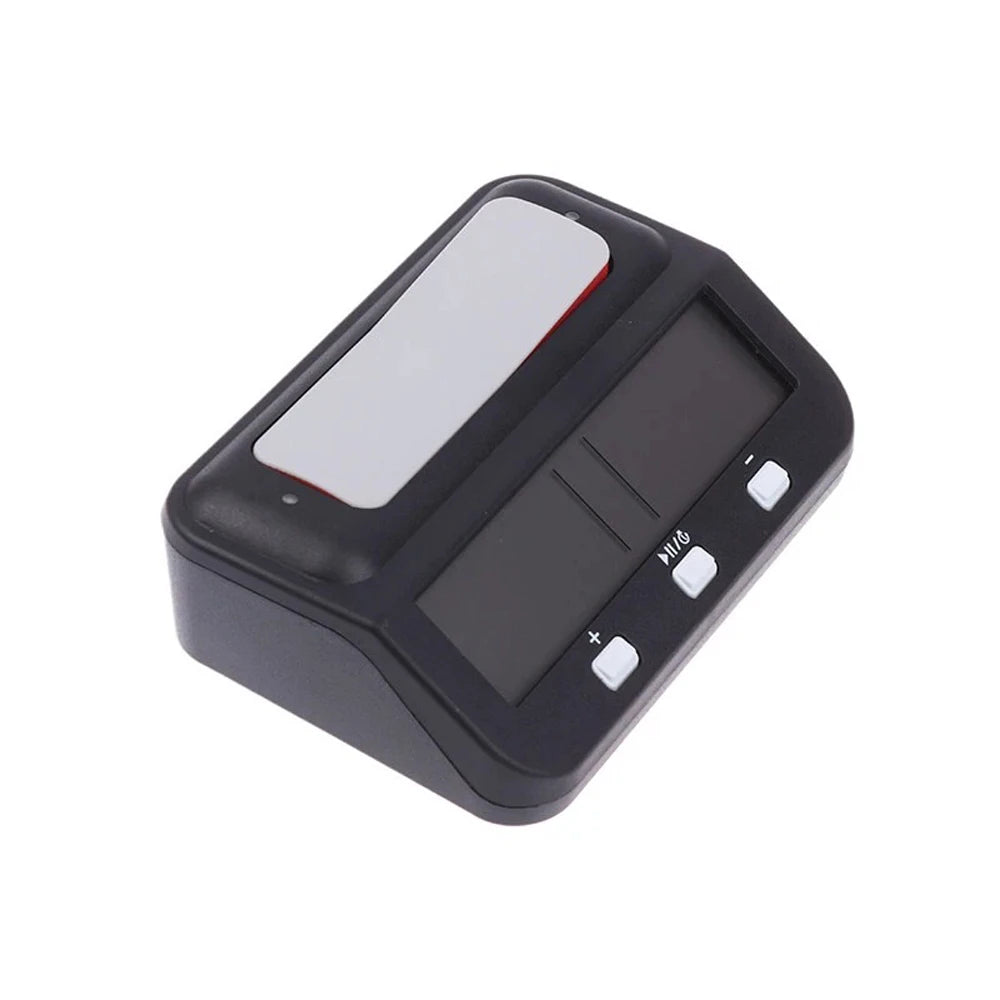 HQT101 Digital Chess Timer Count Down Up Chess Clock Professional Memory Function Chess Timer for Game Competitions
