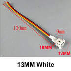 13 16 20MM Dimmable Touch Sensor Button Switch DC5V 12V 24V Smart Controller Home Light Strip Embedded LED Dimmer Controller
