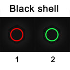 16/19/22mm Two Color Waterproof Metal Push Button Switch LED Light Momentary Latching Car Engine Switch 5V 12V 24V 220V Red Blue