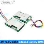 Turmera 4S 12.8V 280A Balance Lifepo4 Battery BMS Balance Protected Board for 3.2V 100Ah 200Ah 280Ah 320Ah Lifepo4 Batteries Use