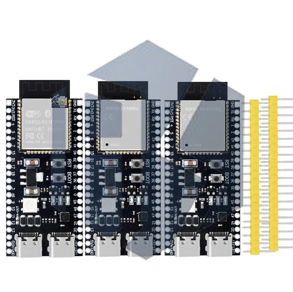ESP32-S3 WiFi Bluetooth BLE 5.0 Mesh Module ESP32-S3-Dev-Kit-C-1 Development Board Compatible with for Arduino