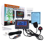 Digital CO2 Carbon Dioxide Monitor Controller Sensor W/ Relay Function NDIR Sensing Probe For Greenhouse Mushroom Farm