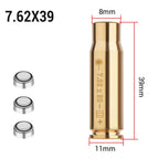 Red Dot Laser Brass Boresighter CAL .223/5.56/9mm/308/7.62/.45/30-06 Cartridge Boresight for Rifle Scope Hunting Gun Accessories