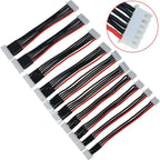 22awg 10/20/30cm 2S/3S/4S/5S/6S Battery Balance Charger Silicone Wire Extension Lead JST-XH Connector Adapter Plug for RC Drone