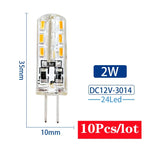 10Pcs/lot G4 LED Light Bulb 2W 3W 4W 5W 7W 9W AC DC12V 220V Corn Lamp SMD2835 Spotlight Chandelier Lighting Replace Halogen Lamp
