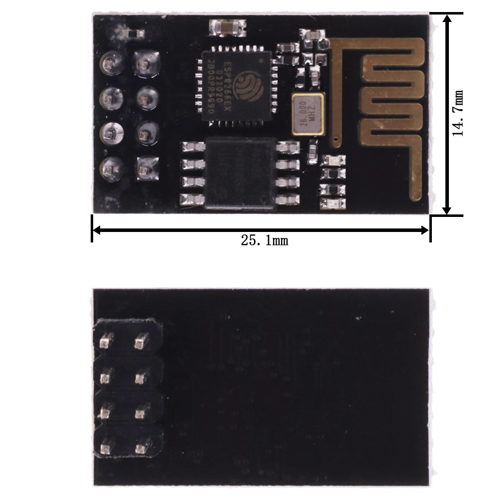 ESP8266 ESP-01 ESP-01S RGB LED Controller Module for Arduino IDE WS2812 WS2812B 16 Bits Light Ring Smart Electronic DIY