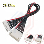 JST XH 2.54mm Pitch 2s/3s/4s/5s/6s/7s/8s 22AWG Silicone Wire Lipo Balance Wires Extension Cable Connector XH2.54 Male to Female