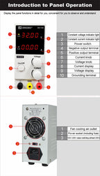Longwei LW-K3010D 4LED Adjustable DC Power Supply 30V 10A Laboratory Variable Switch Bench Power Supply Stabilized Power Source