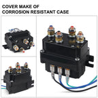 12V 250A Winch Remote Contactor Winch Control Solenoid Relay Twin Wireless Remote Kit Car Motorcycle Off Roaders Accessories