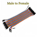 2.54mm Dupont Line 10CM 20CM 30CM 40Pin Male to Male + Male to Female and Female to Female Jumper Wire Dupont Cable for Arduino