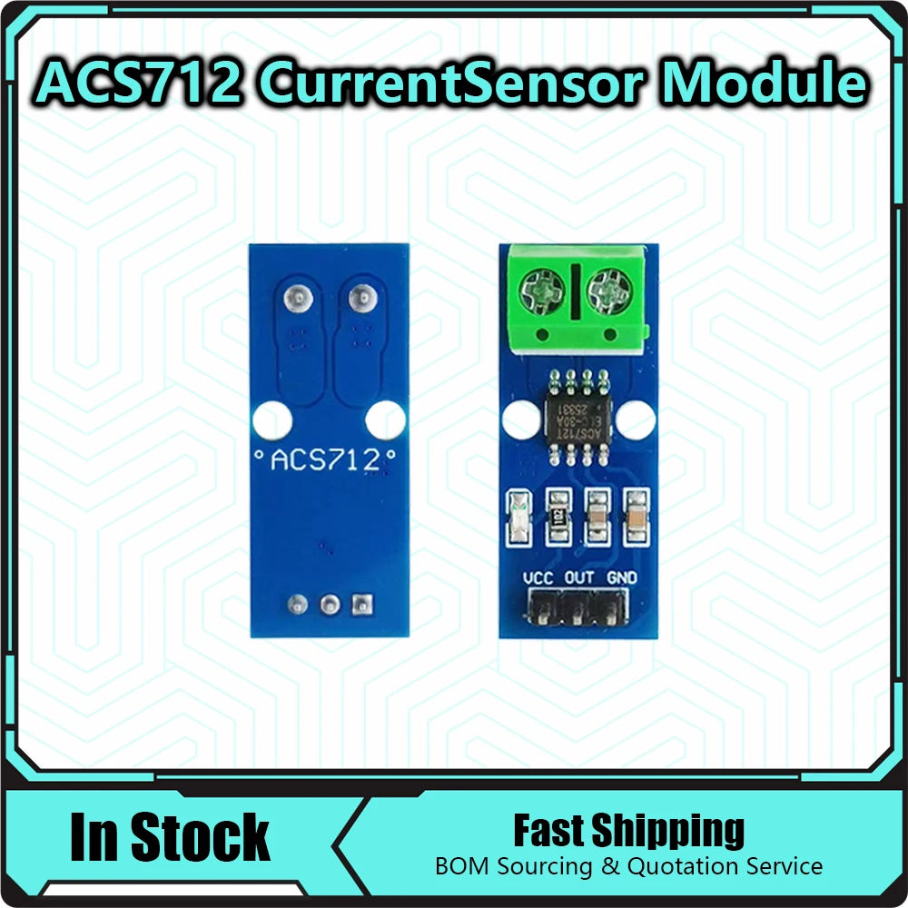 ACS712 5A 20A 30A Range Hall Current Sensors Module ACS712 Module For Arduino 5A 20A 30A