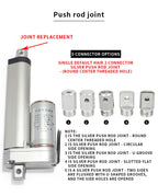 DC 12V 24V 100N to 1000N Linear Actuator 20mm 30mm 50mm 100mm Stroke Linear Drive Electric Motor Linear Motor 10mm/s Speed