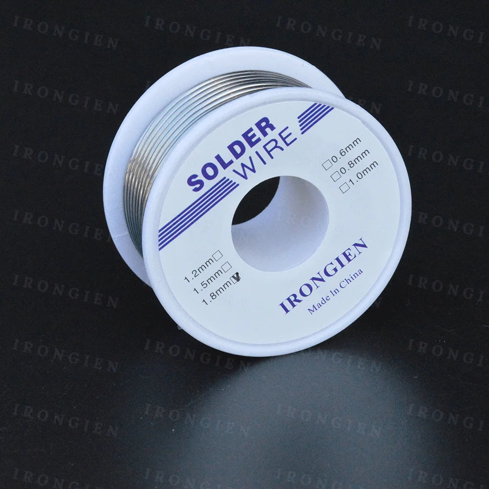 10g 100g Soldering Wire Mixed Tin Rosin Core Flux 2.0% Dia 0.8/1/1.2/1.8mm No-clean Solder Welding Wire For Electrical Soldering