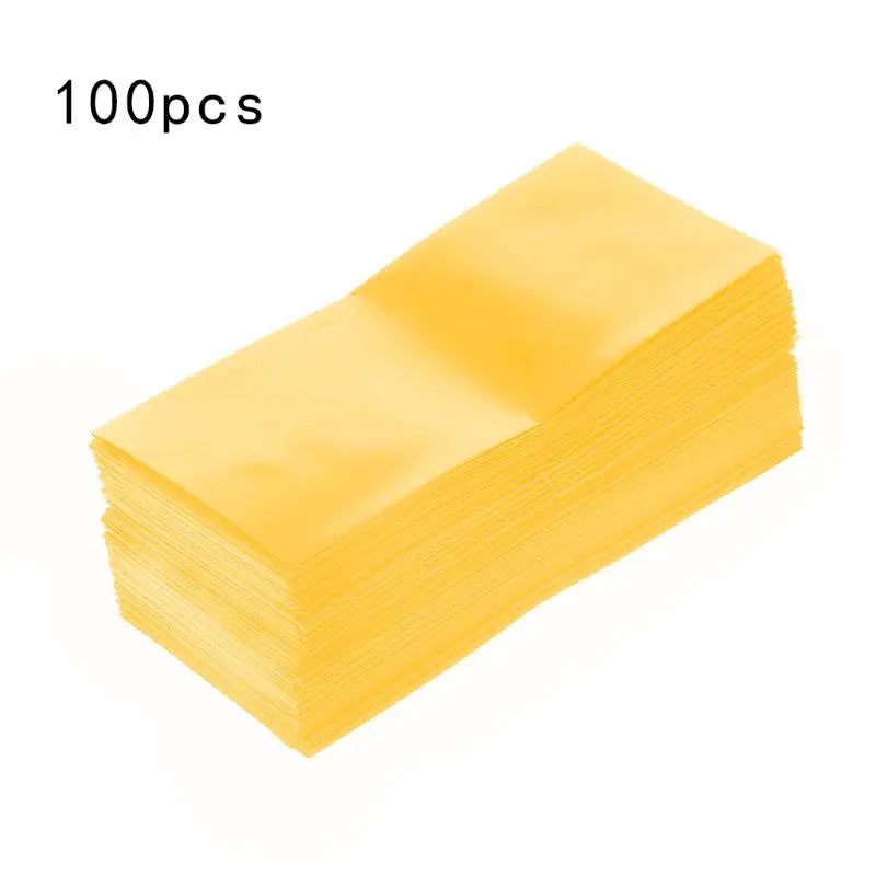 100 Pieces/set 18650 Lithium Battery Package Sleeve Shrink Sleeve Battery Cover PVC Sheath Heat Shrinkable Film Accs